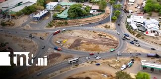 Foto: Managua avanza con megaobra de la Pista Héroes de la Insurrección/TN8