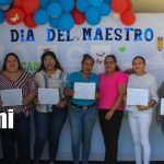 Maestros de Granada reciben reconocimiento por su entrega a la educación técnica Foto:INATEC reconoce la labor de educadores en acto especial en el Centro Tecnológico Bidkart Muñoz/TN8