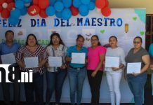 Foto:INATEC reconoce la labor de educadores en acto especial en el Centro Tecnológico Bidkart Muñoz/TN8