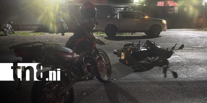 Foto: Accidente entre motocicletas deja dos lesionados en Juigalpa/TN8