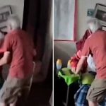 Foto: El gesto de amor que se volvió símbolo durante los sismos en Venezuela /Cortesía