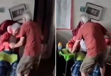 Foto: El gesto de amor que se volvió símbolo durante los sismos en Venezuela /Cortesía