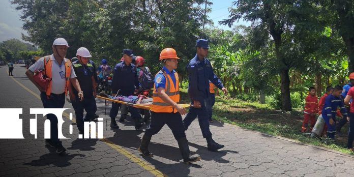 Foto: Nicaragua pone a prueba sus planes de emergencia /TN8