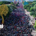 Foto: Miles de motociclistas recorren la ruta histórica del Repliegue Táctico a Masaya/TN8
