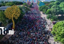 Foto: Miles de motociclistas recorren la ruta histórica del Repliegue Táctico a Masaya/TN8