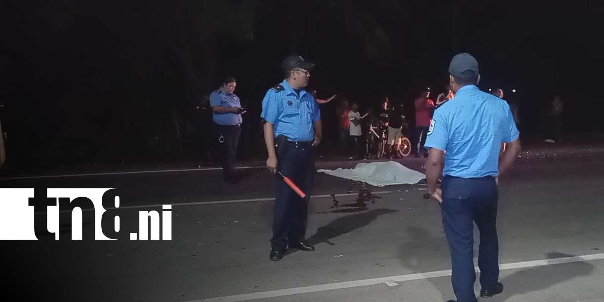 Foto:Motociclista muere en brutal choque en Nandaime/TN8