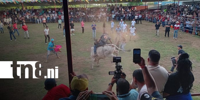 Foto: ¡Se rompen los fuegos! Tiscapa se enciende con el inicio de las montaderas de toros/TN8