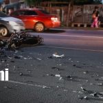 Motociclista resulta gravemente lesionado tras choque en Carretera Sur, Managua Foto: Motociclista resulta gravemente lesionado tras choque en Carretera Sur, Managua/TN8