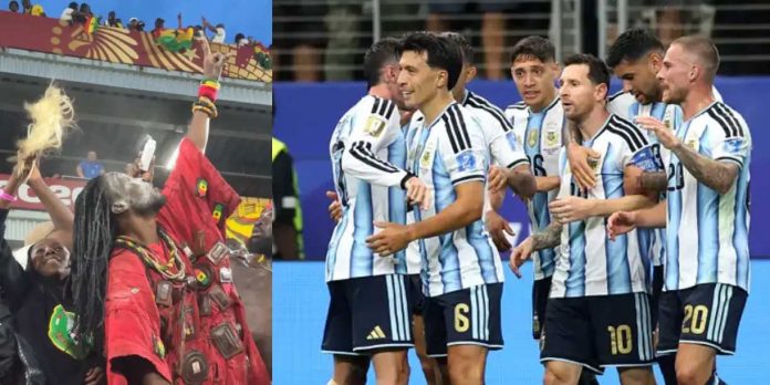 Foto:Brujo ghanés predice la eliminación de Argentina en el Mundial 2026/Cortesía