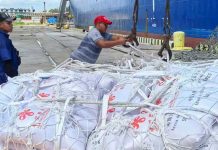 Foto: China envía nuevo cargamento de ayuda humanitaria a Cuba con 15.000 toneladas de arroz/Cortesía