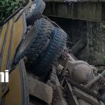 Foto: Bus de la ruta Boaco–La Vega cae de un puente y deja 42 lesionados/TN8