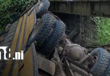 Foto: Accidente de tránsito en Boaco deja al menos 34 personas lesionadas/TN8