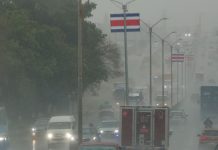Foto: Fuertes lluvias golpean Costa Rica /Cortesía