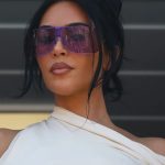 Kim Kardashian desata polémica tras ignorar a un reportero en el GP de Mónaco Foto: Kim Kardashian guardó silencio en Mónaco/Cortesía