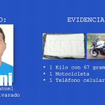Con más de un kilo de cocaína: así cayó un sospechoso en Chontales Foto: Policía de Chontales incauta más de un kilo de cocaína /TN8