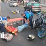 Foto: Conductor se da a la fuga tras dejar dos lesionados en Managua /TN8