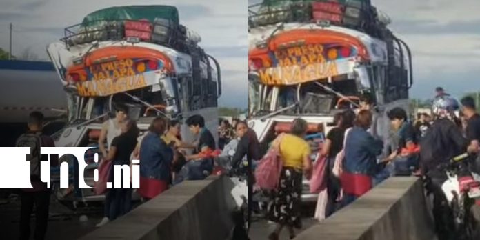 2 Foto: Fuerte accidente en San Benito, Tipitapa/TN8