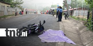 Foto: Joven muere en Nueva Segovia/TN8