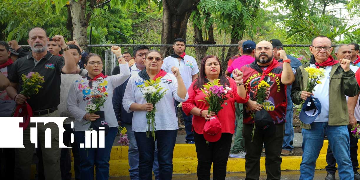 Foto: Masaya rinde homenaje a los Héroes y Mártires de La Reforma/TN8