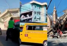 Colapsa edificio en Filipinas tras potente sismo de 7,8 Foto: Terremoto de magnitud 7,8 sacude Filipinas y deja al menos 12 muertos/Cortesía