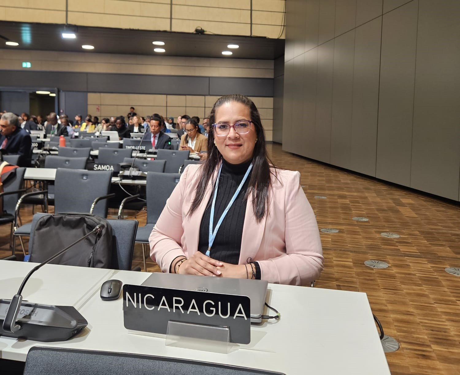 foto: Nicaragua participa en cumbre climática/Cortesía