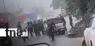 Foto: Persecución en Jinotega deja caos y varios accidentes/TN8