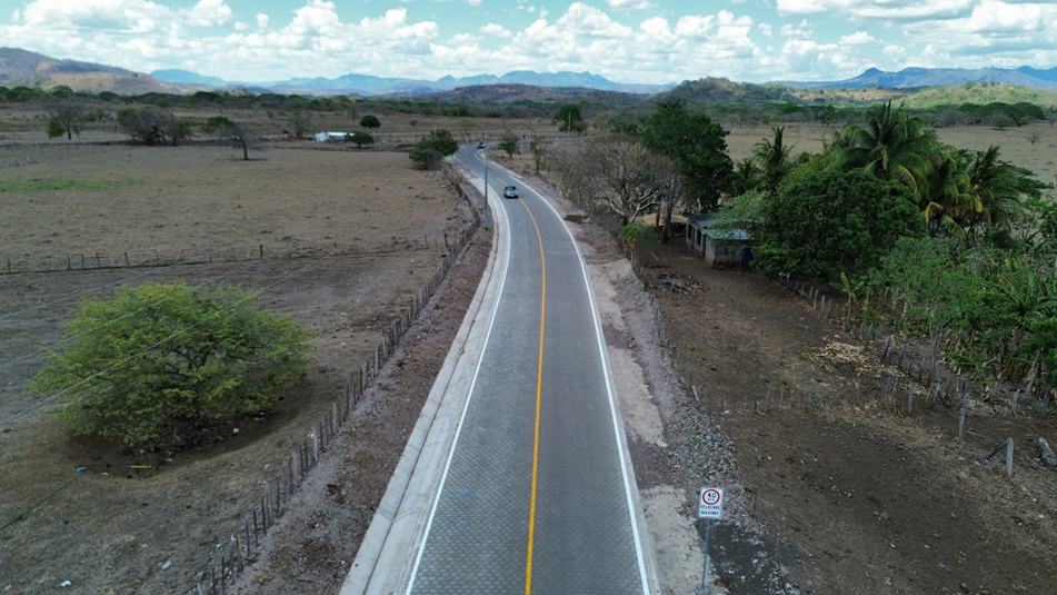 Foto. Nueva vía adoquinada garantiza mejor movilidad para más de 61 mil protagonistas en Chontales/Cortesía