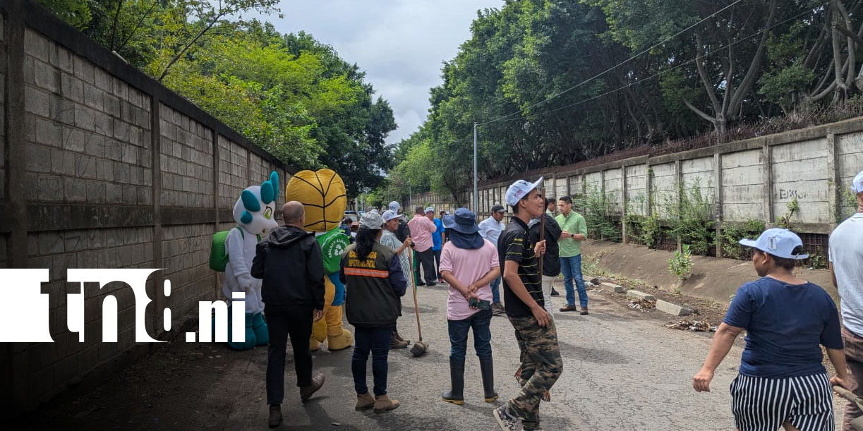 Foto: Managua inicia “Jugá Limpio” en barrios/Cortesía