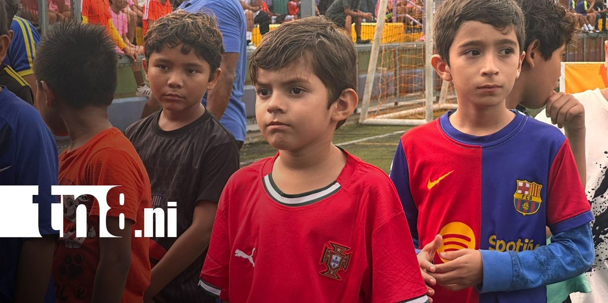 Foto: Fútbol: niños promesa disputan Mundialito en Managua/TN8