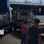 Foto: Accidente entre camiones causa alarma en Matiguás/TN8