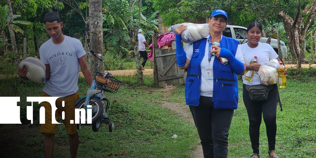 Foto:MIFAN refuerza apoyo a familias con partos múltiples en la Costa Caribe Norte/TN8
