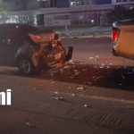 Accidentes de tránsito en carretera a Masaya dejan un lesionado y daños materiales Foto: Un motociclista resultó lesionado tras ser impactado por un automóvil en la carretera a Masaya, Managua. Autoridades investigan las causas del accidente/TN8