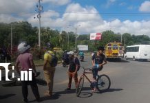Dos accidentes en 24 horas dejan motociclistas heridos en la rotonda Las Flores de Masaya Foto: Dos accidentes en 24 horas en Masaya dejan heridos/TN8