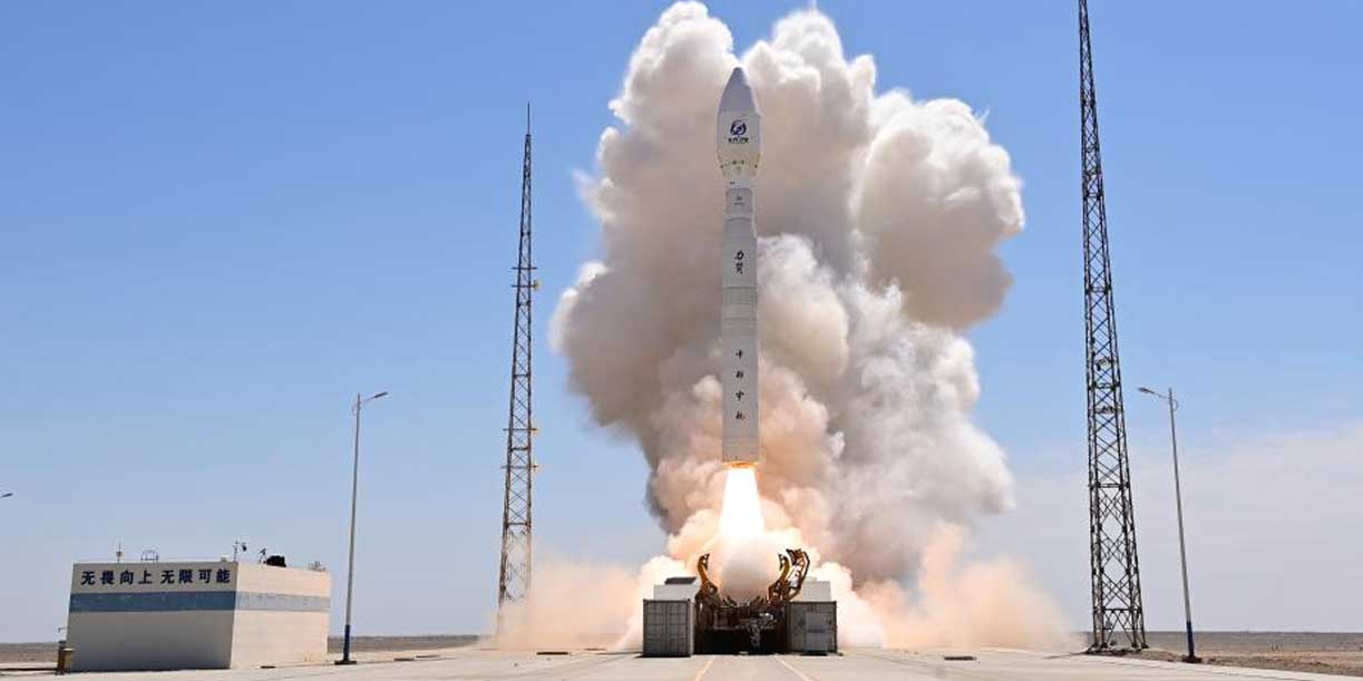 Foto:China fortalece su liderazgo tecnológico con nuevo lanzamiento al espacio de cohete Lijian-1 /Cortesía