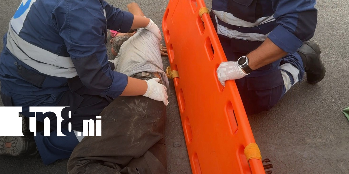 Foto: Atropello en Juigalpa deja a peatón gravemente lesionado/TN8