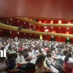 Familias nicaragüenses disfrutaron del concierto “Estrellas Nacientes” de Rusia en el Teatro Nacional Rubén Darío Foto: Concierto ruso cautiva a familias en el Teatro Rubén Darío/TN8