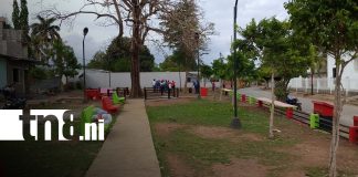 Foto: Así luce el renovado parque El Calvario en Nandaime/TN8