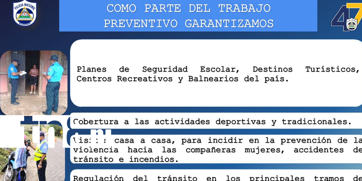 Foto: Policía captura a 9 personas por diversos delitos en Chontales /TN8