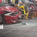 Conductor en aparente estado de ebriedad provoca accidente de tránsito, en Managua Foto: Accidente en Managua deja dos lesionados tras choque/TN8