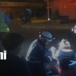 Accidente de tránsito deja a peatón lesionada en Managua Foto: Accidente deja a peatón lesionada en Managua/TN8