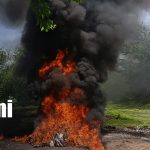 Policía Nacional incinera 475 kilos de cocaína tras exitoso operativo militar Foto: Ejército de Nicaragua incinera 552 kilos de cocaína/TN8
