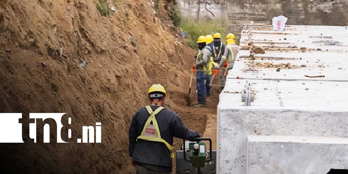 Foto: Managua avanza con megaobra de la Pista Héroes de la Insurrección/TN8