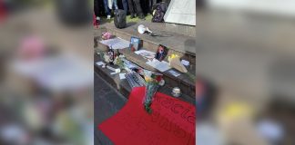 Foto: Miles de jóvenes despiden a Gaspi en una emotiva concentración en el Obelisco/Cortesía