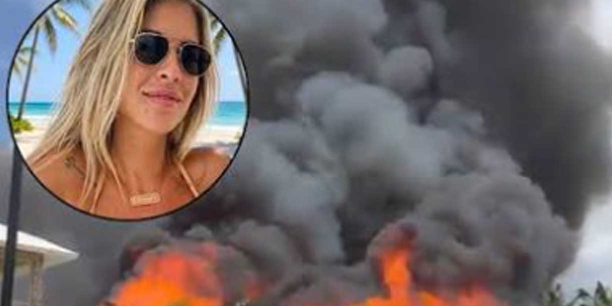 Foto: Turista muere tras devastador incendio en hotel de República Dominicana / Cortesía