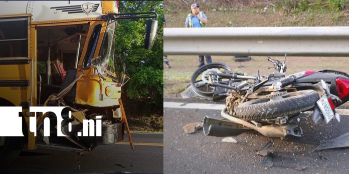2 Foto: Motociclista muere en accidente en carretera León/TN8