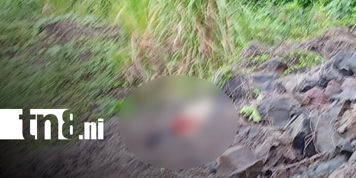 Foto: Joven de 27 años es encontrado sin vida en la carretera La Dalia – Rancho Grande/TN8