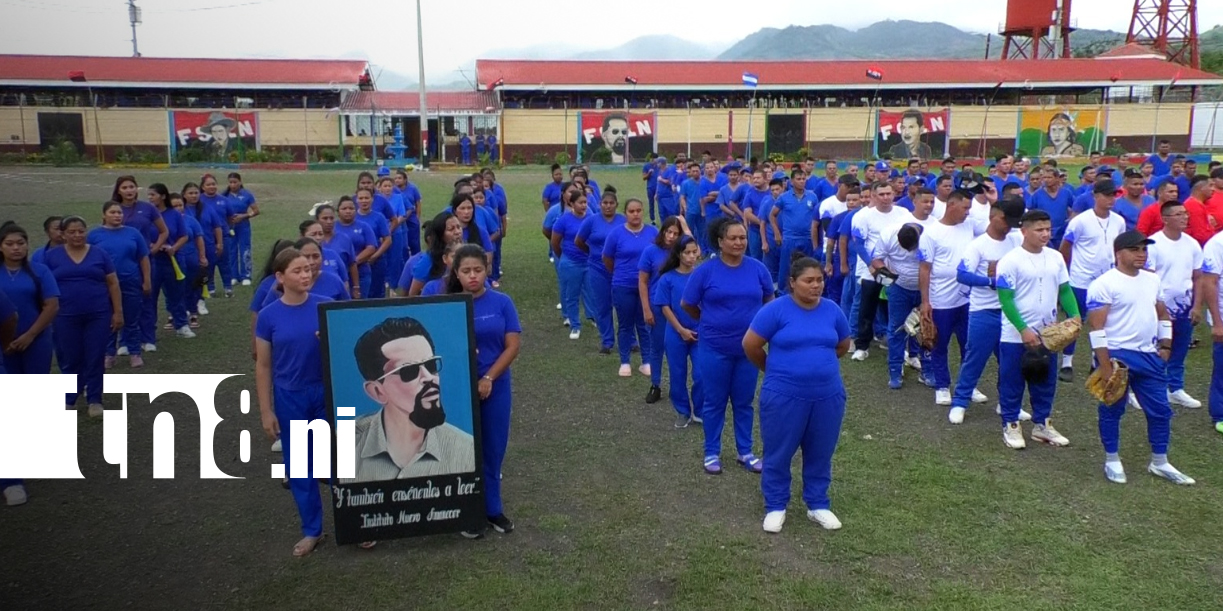 Jornada deportiva en penitenciario de Matagalpa en honor a Carlos Fonseca