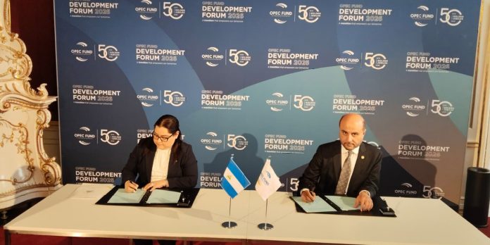 Foto: Nicaragua acuerda financiamiento con el Fondo OPEP/Cortesía