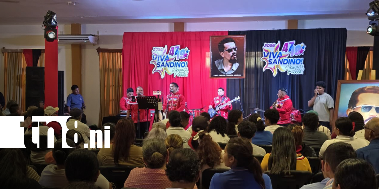 Foto: Nicaragua conmemora 90 aniversario de Carlos Fonseca/TN8