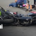 ¡Alerta en Managua! Motociclistas siguen en el centro de los accidentes viales Foto: Motociclistas, principales víctimas en accidentes de Managua/TN8